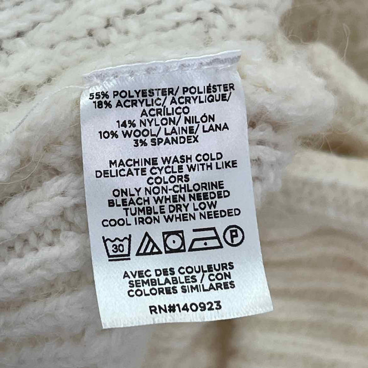 Size M Ann Taylor Ivory Cardigan