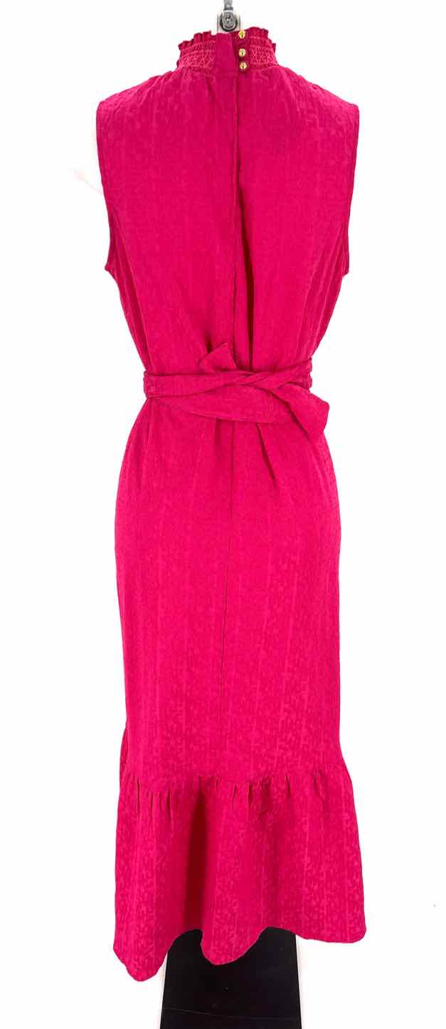 Size M Fuschia Silk Dress