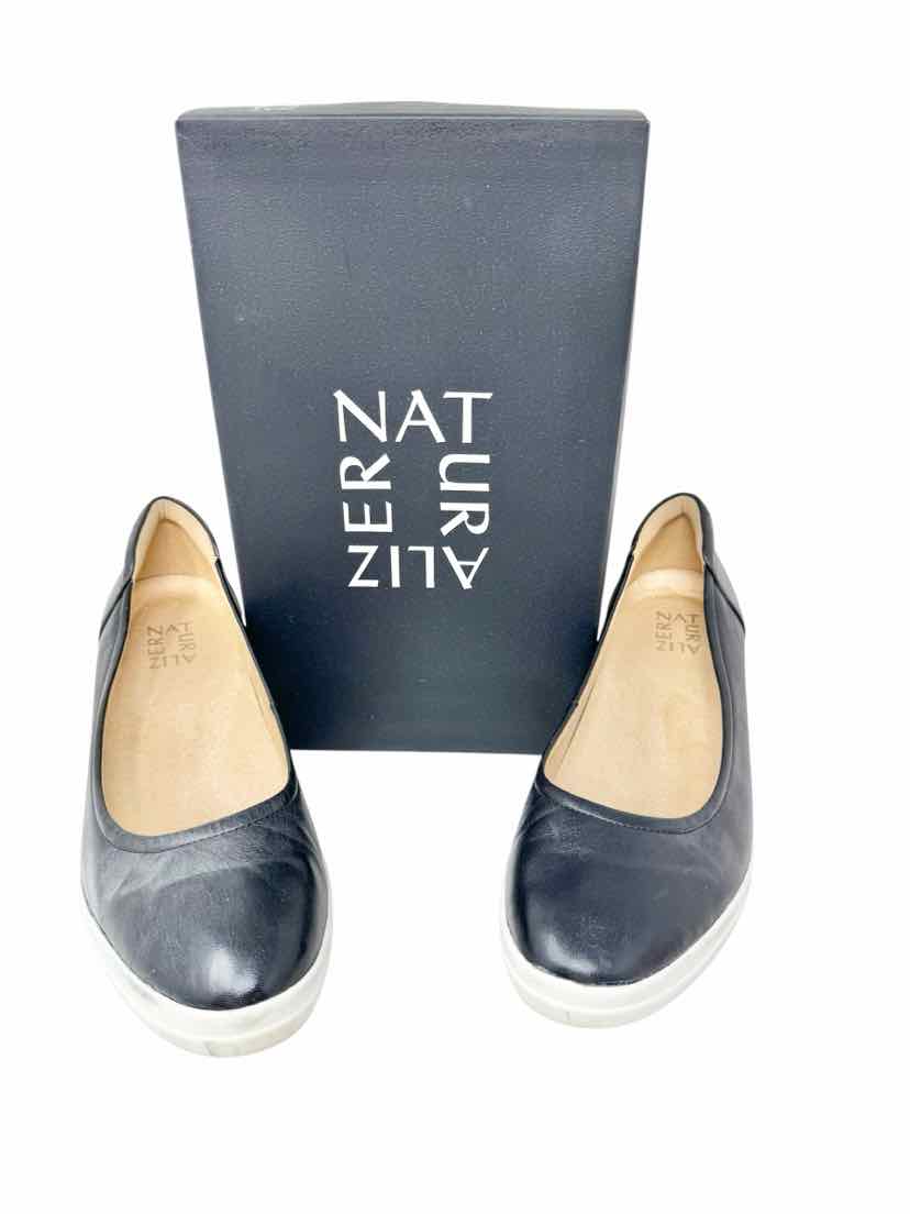 Shoe Size 8.5 Naturalizer Black Leather Sneakers
