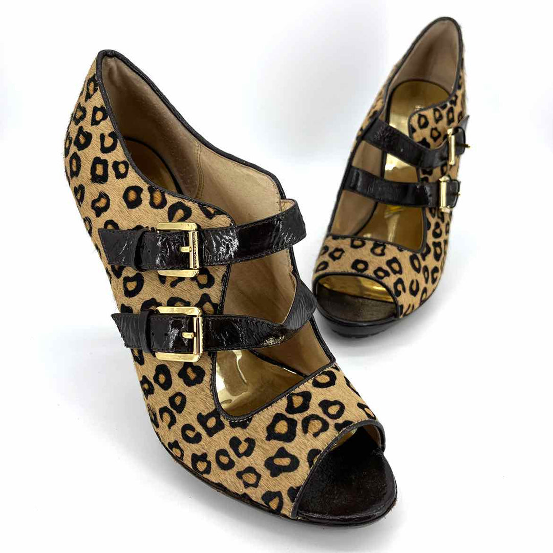 Shoe Size 11 Michael Kors Multi-Color Calf Hair Heels