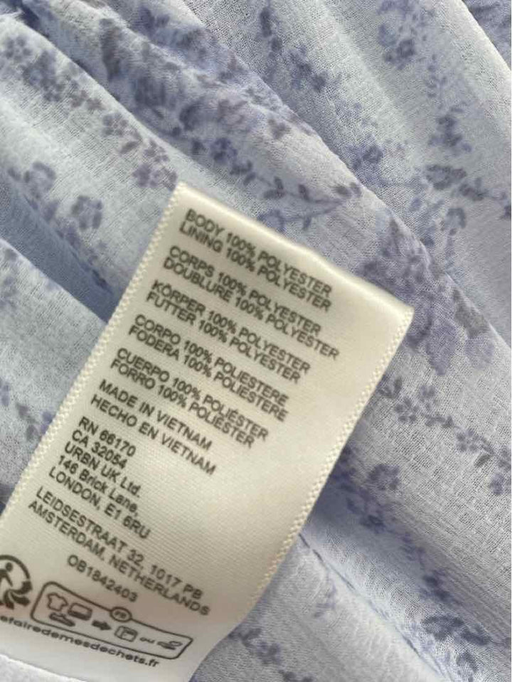Size S KIMCHI & BLUE Blue Print Dress