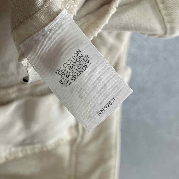 Size 6 J JILL Cream Pants