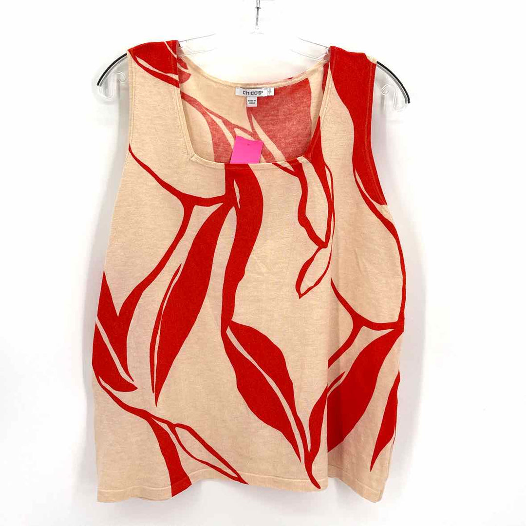 Size L Chico's Multi-Color Knit Shirt