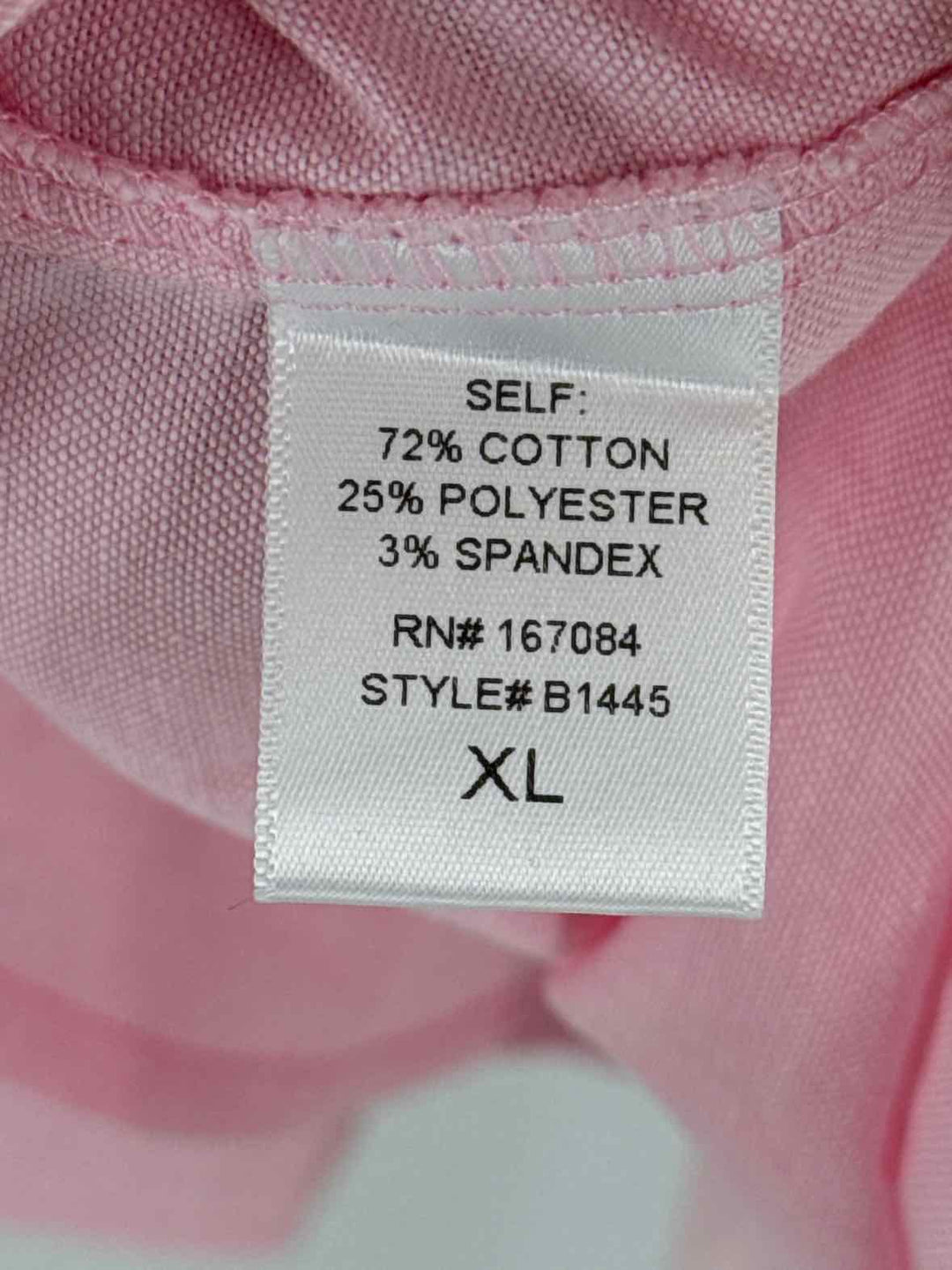 Size XL TUCKERNUCK Pink Shirt