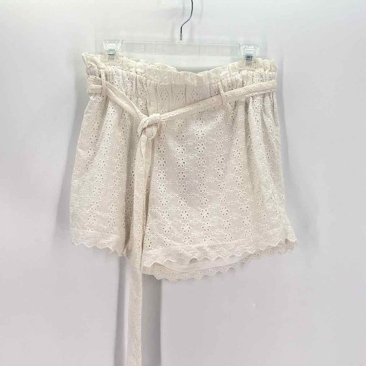 Size L MIAMI White Shorts