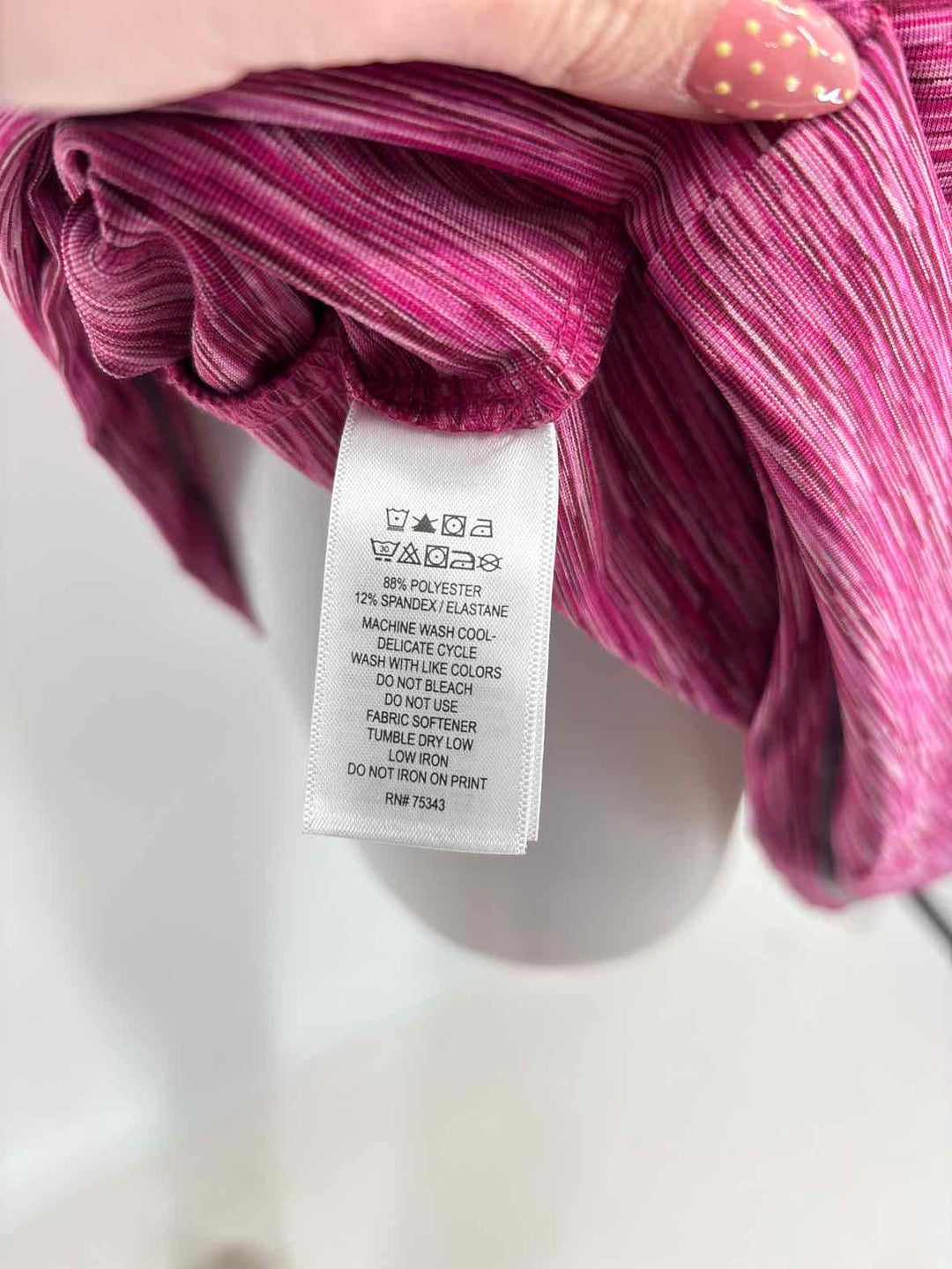 Size M PINK PRINT Dress