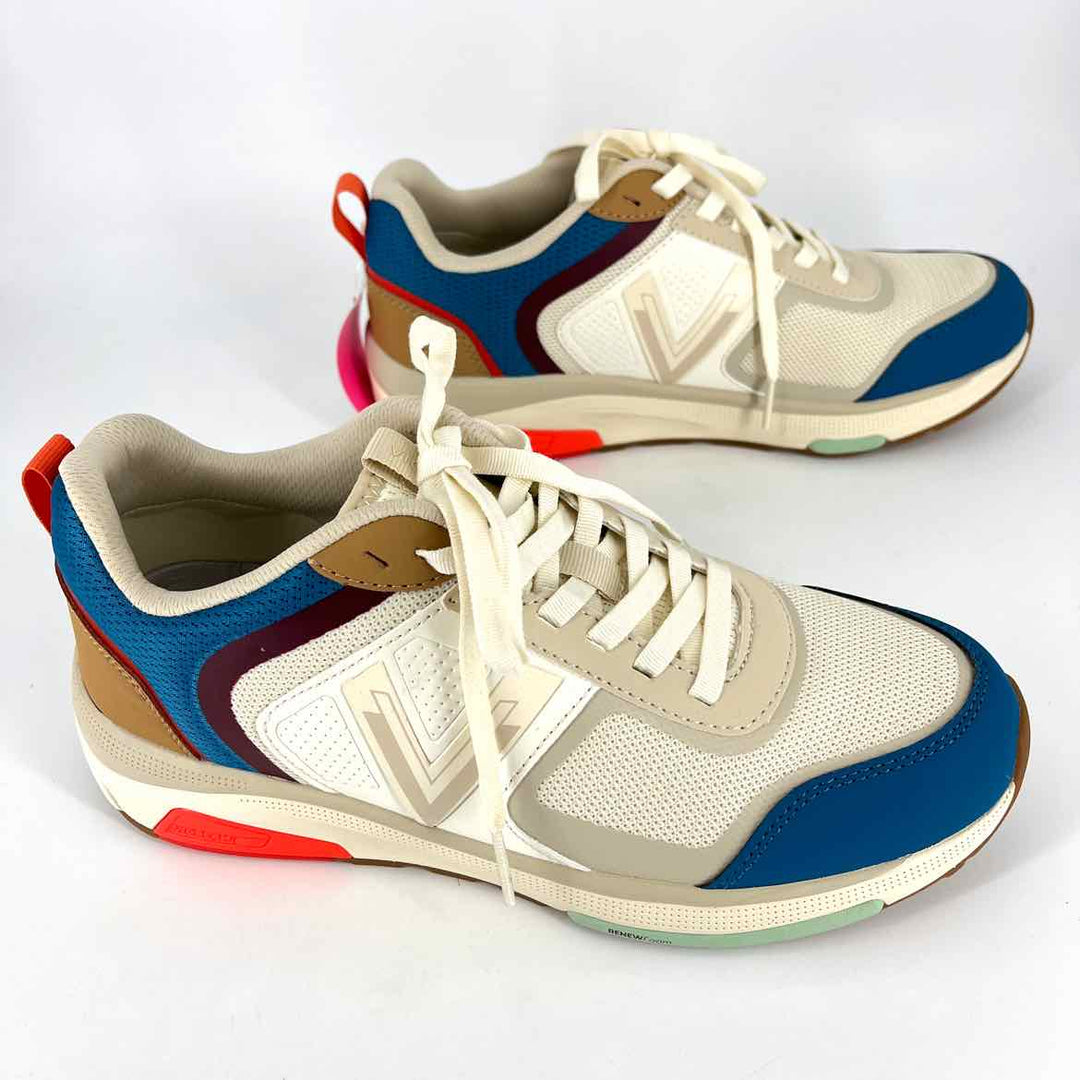 Shoe Size 9.5 VIONIC Multi-Color Knit Leather Sneakers