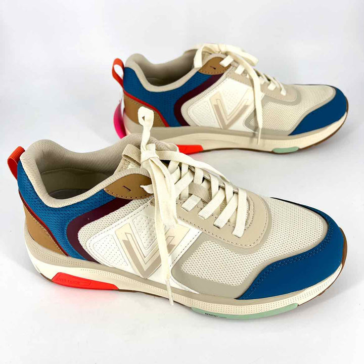 Shoe Size 9.5 VIONIC Multi-Color Knit Leather Sneakers