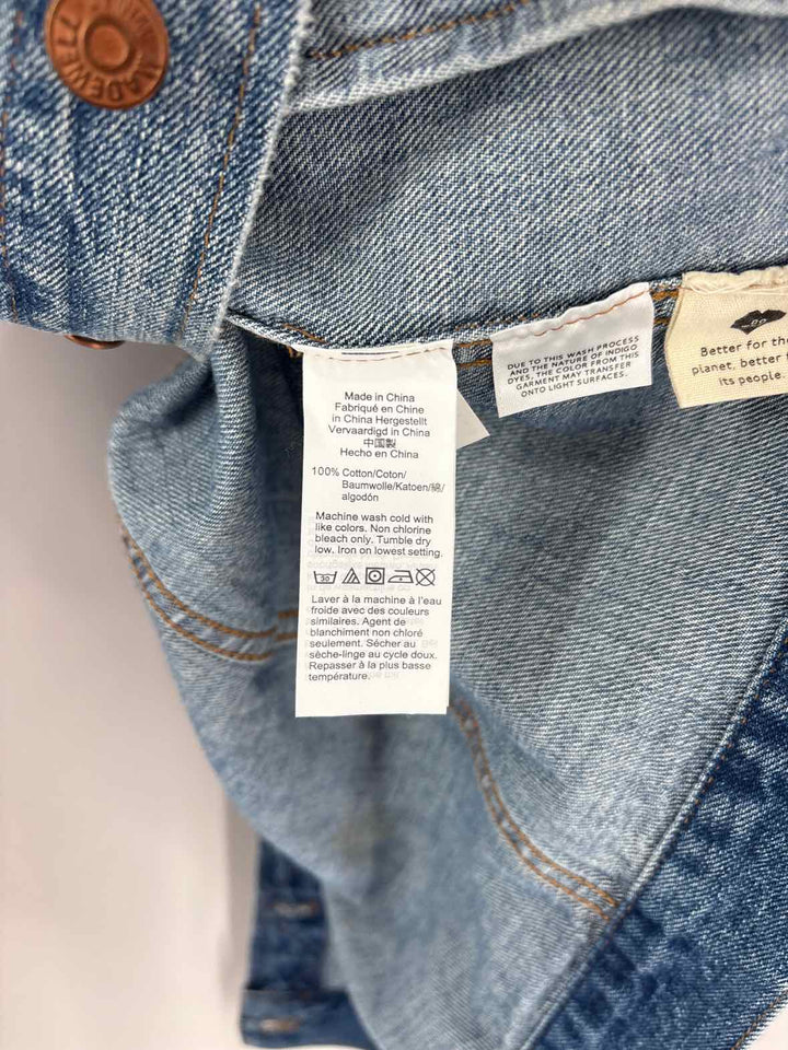 Size S MADEWELL Denim Jacket