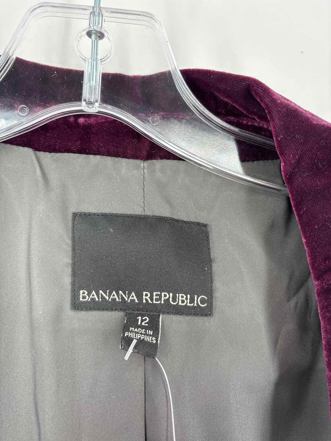 Size 12 Banana Republic Purple Blazer