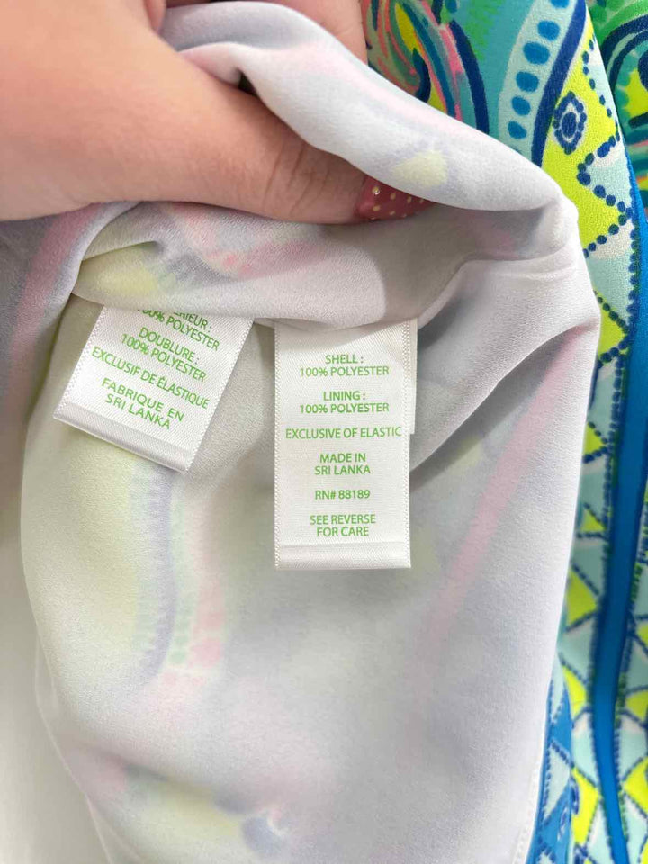 Size XL Lilly Pulitzer Lime Green Dress