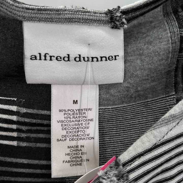 Size M ALFRED DUNNER Multi-Color Knit Shirt