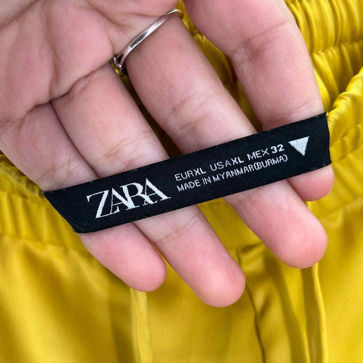 Size XL ZARA Mustard Pants