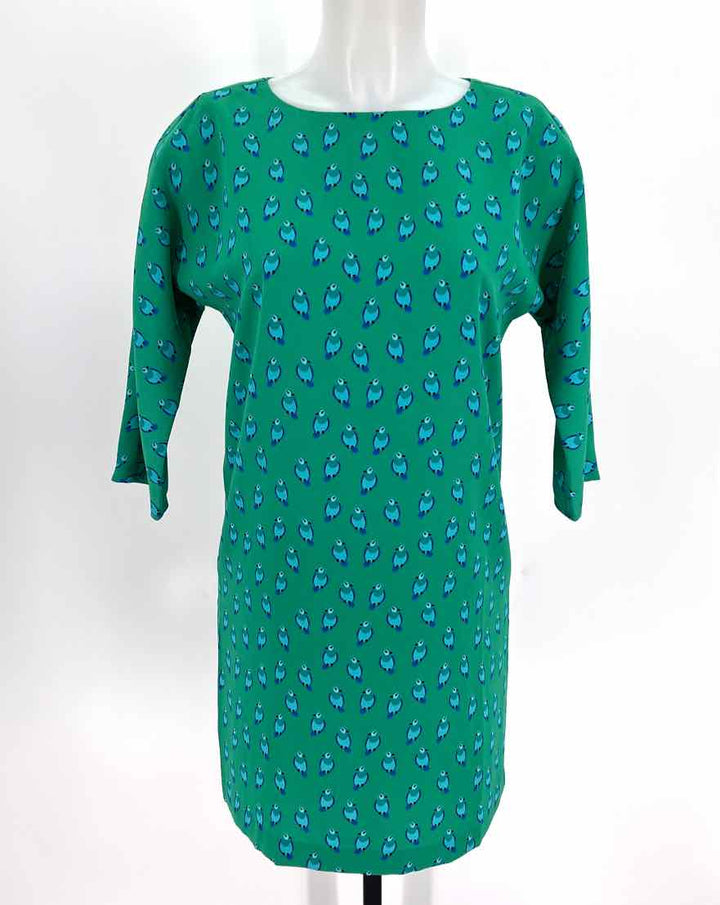 Size XS LOFT Green Dress