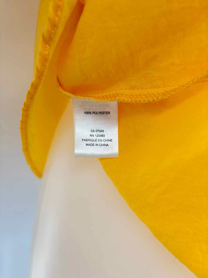 Size XL Yellow Shirt