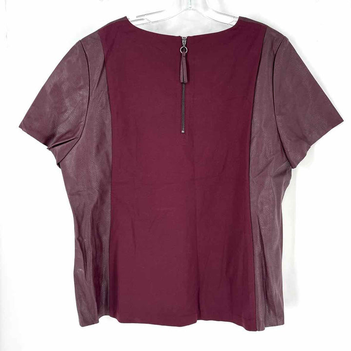Size XL Chico's Burgundy Shirt