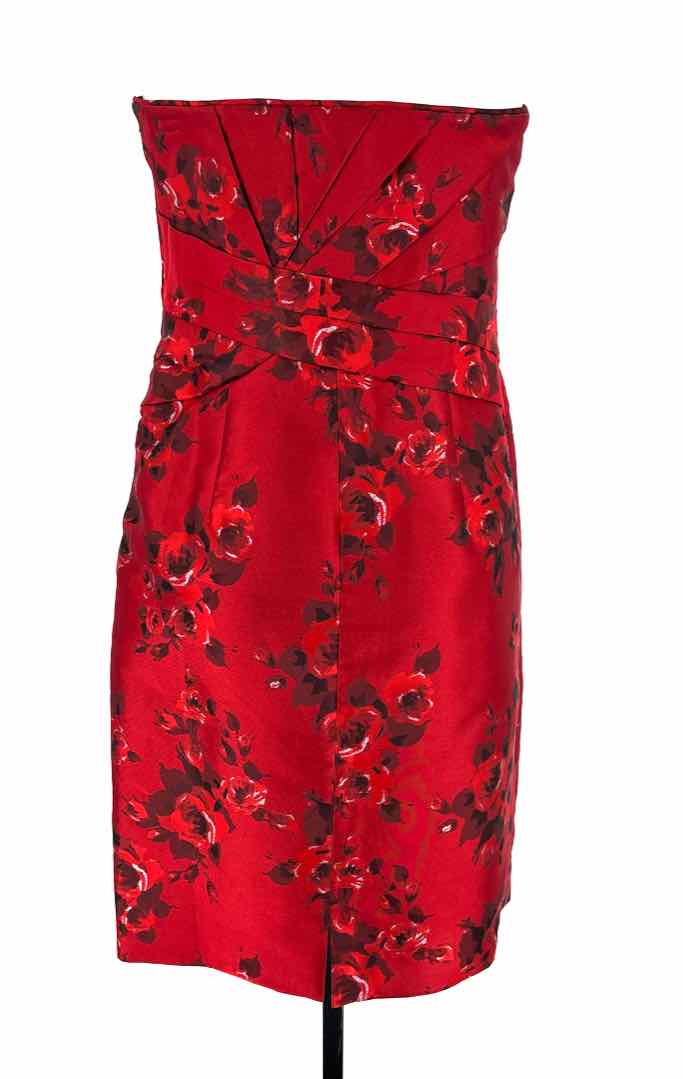 Size 8 White House Black Market Red Dress