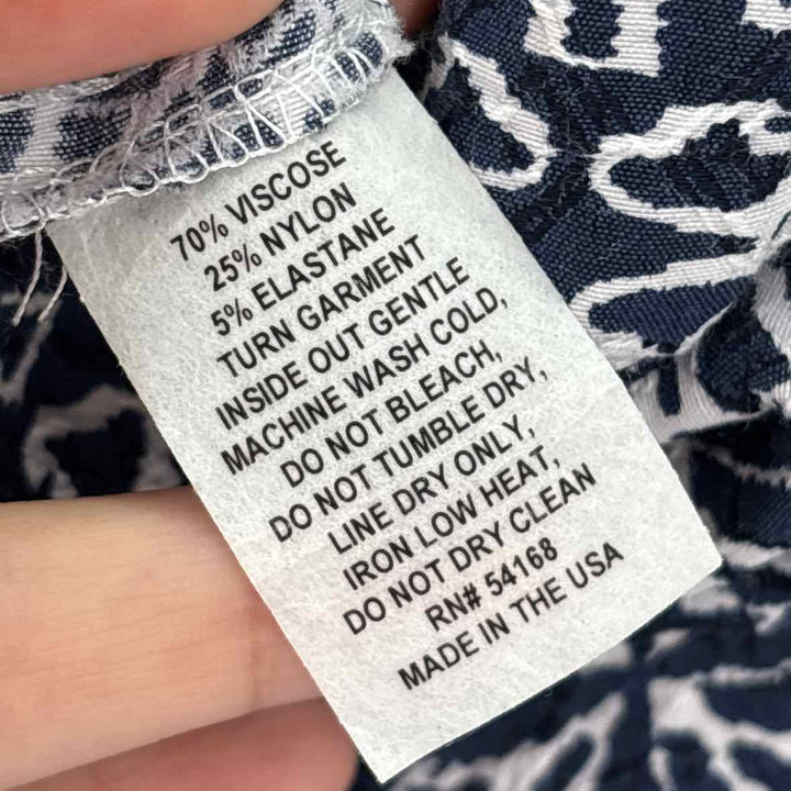 Size 12 ELLIOTT LAUREN Navy Pants