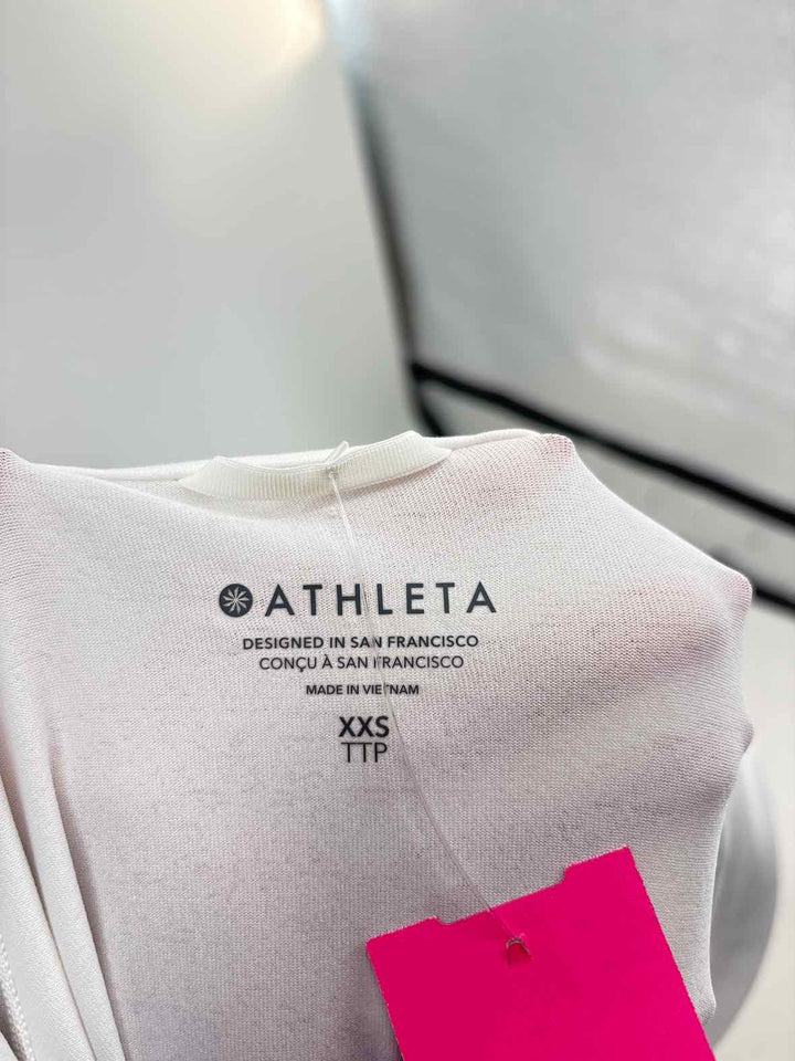 Size XXS Athleta White Jacket