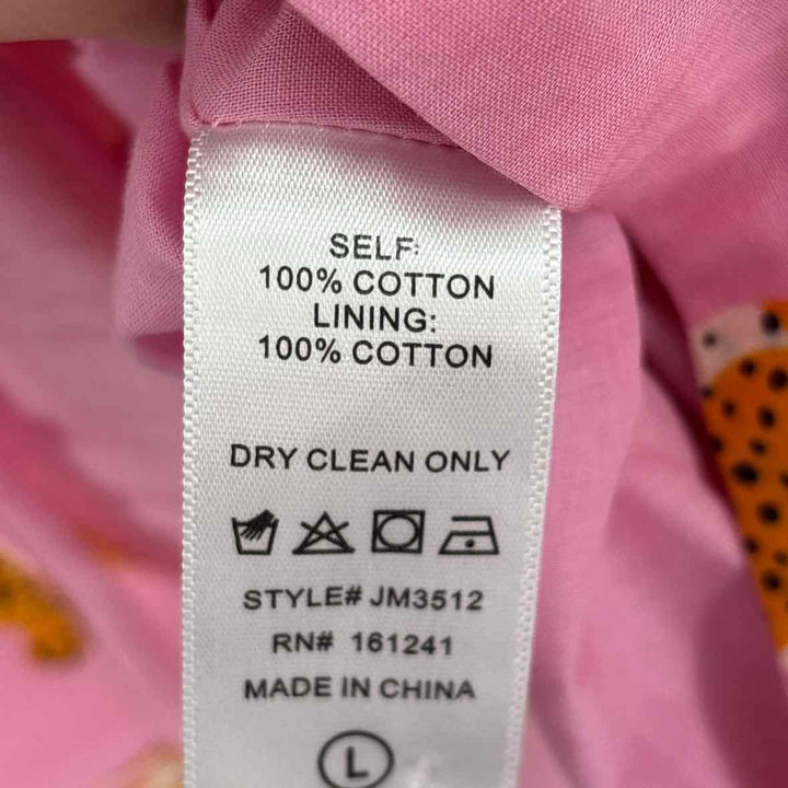 Size L J MARIE Pink Shirt