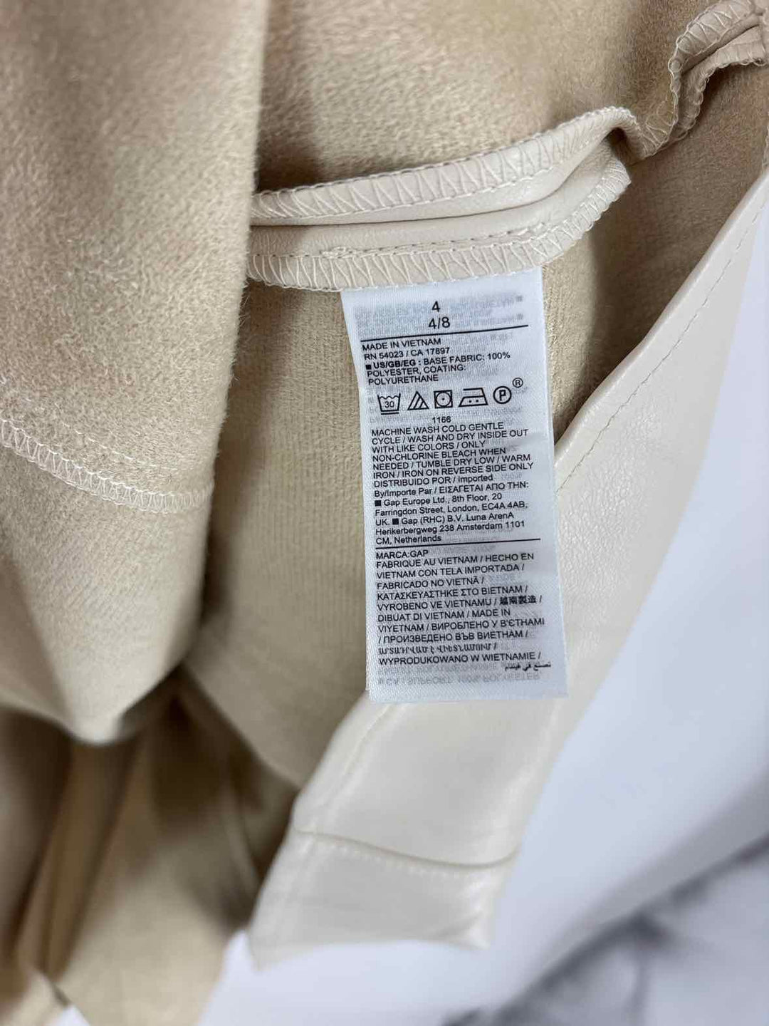Size 4 GAP Cream Dress