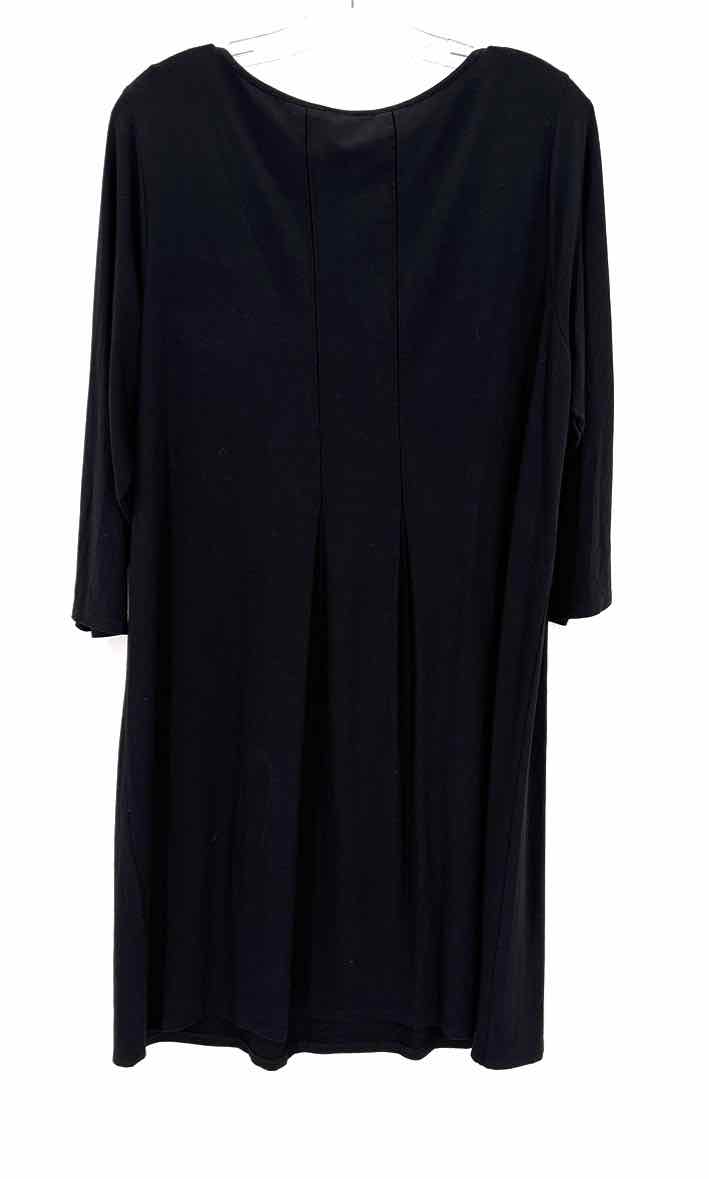 Size L J JILL Black Dress