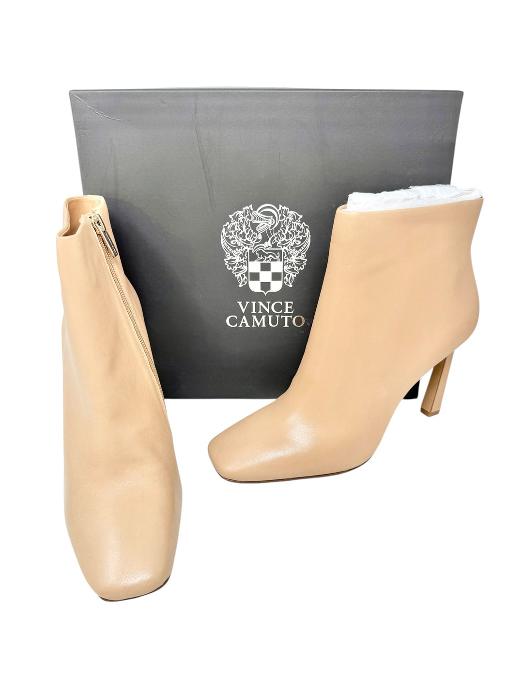 Shoe Size 10 Vince Camuto Tan Leather Boots