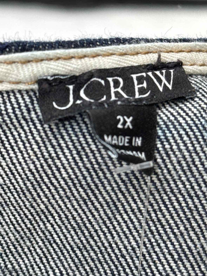 Size 2X J Crew Denim Dress