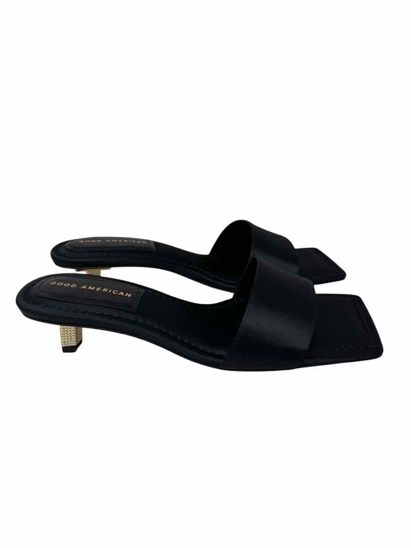 Shoe Size 10 GOOD AMERICAN Black Pumps