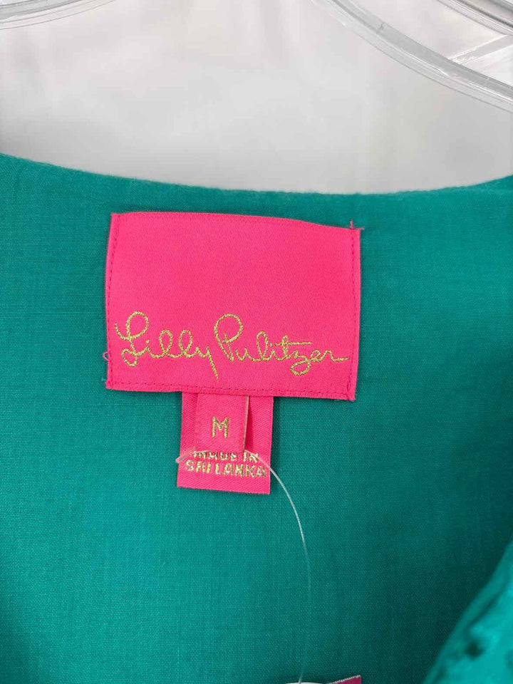 Size M Lilly Pulitzer Green Dress