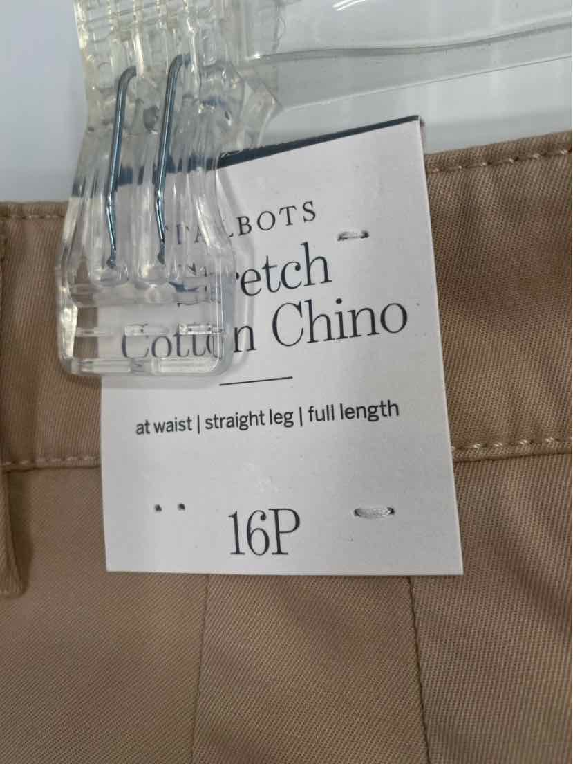 Size 16 Talbots Tan Pants