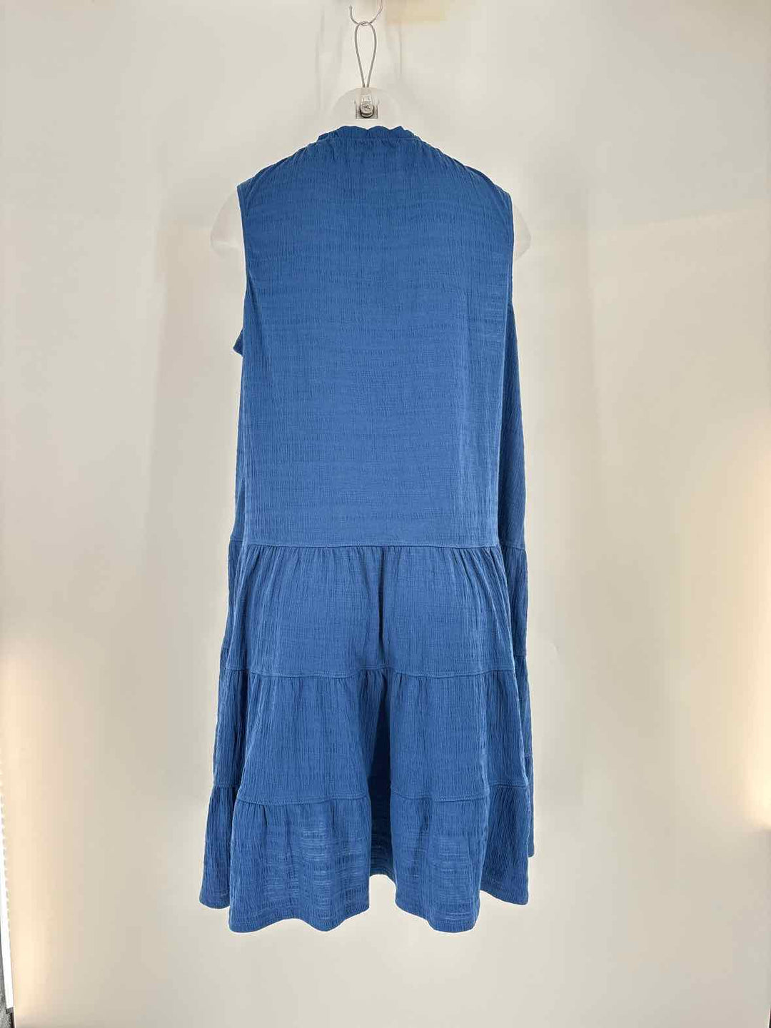 Size XL MAX STUDIO Blue Cotton Dress