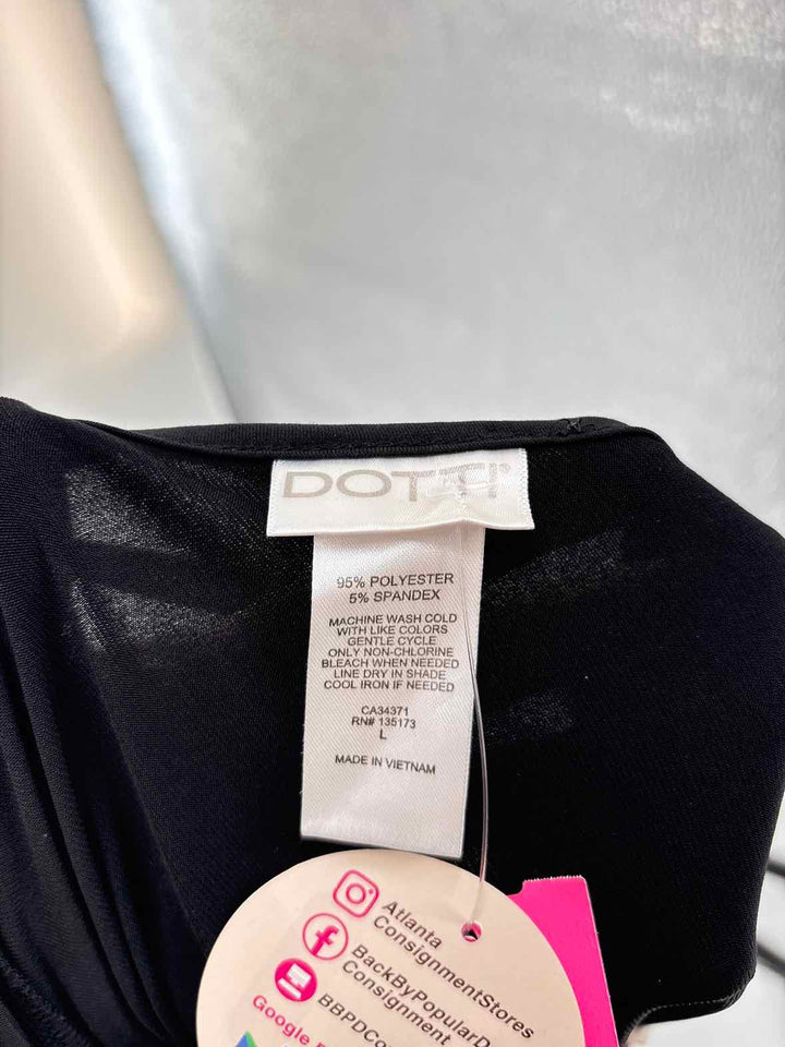 Size L DOTTI Black Dress