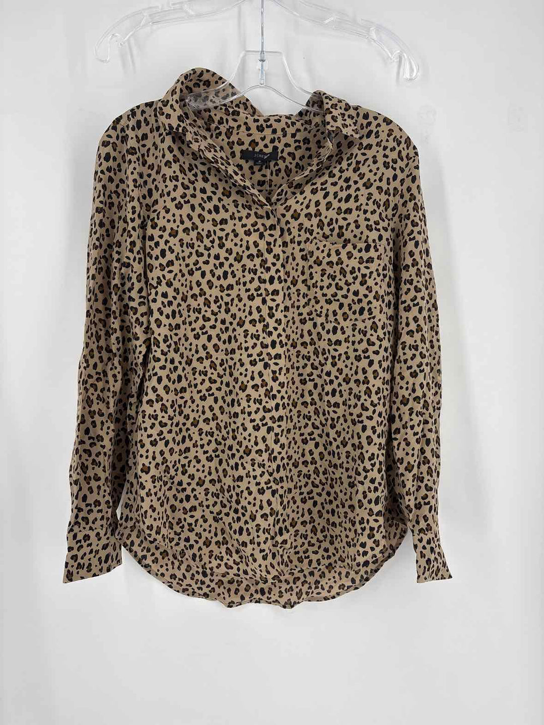 Size 8 J Crew Brown Shirt