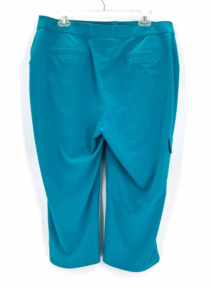 Size L Chico's Teal Capri