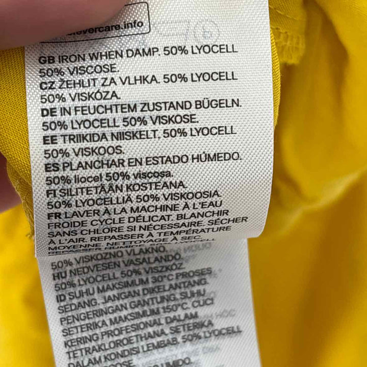 Size M H&M Yellow Dress