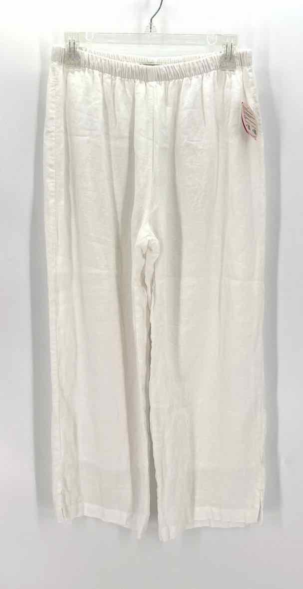 Size M White Linen Pants
