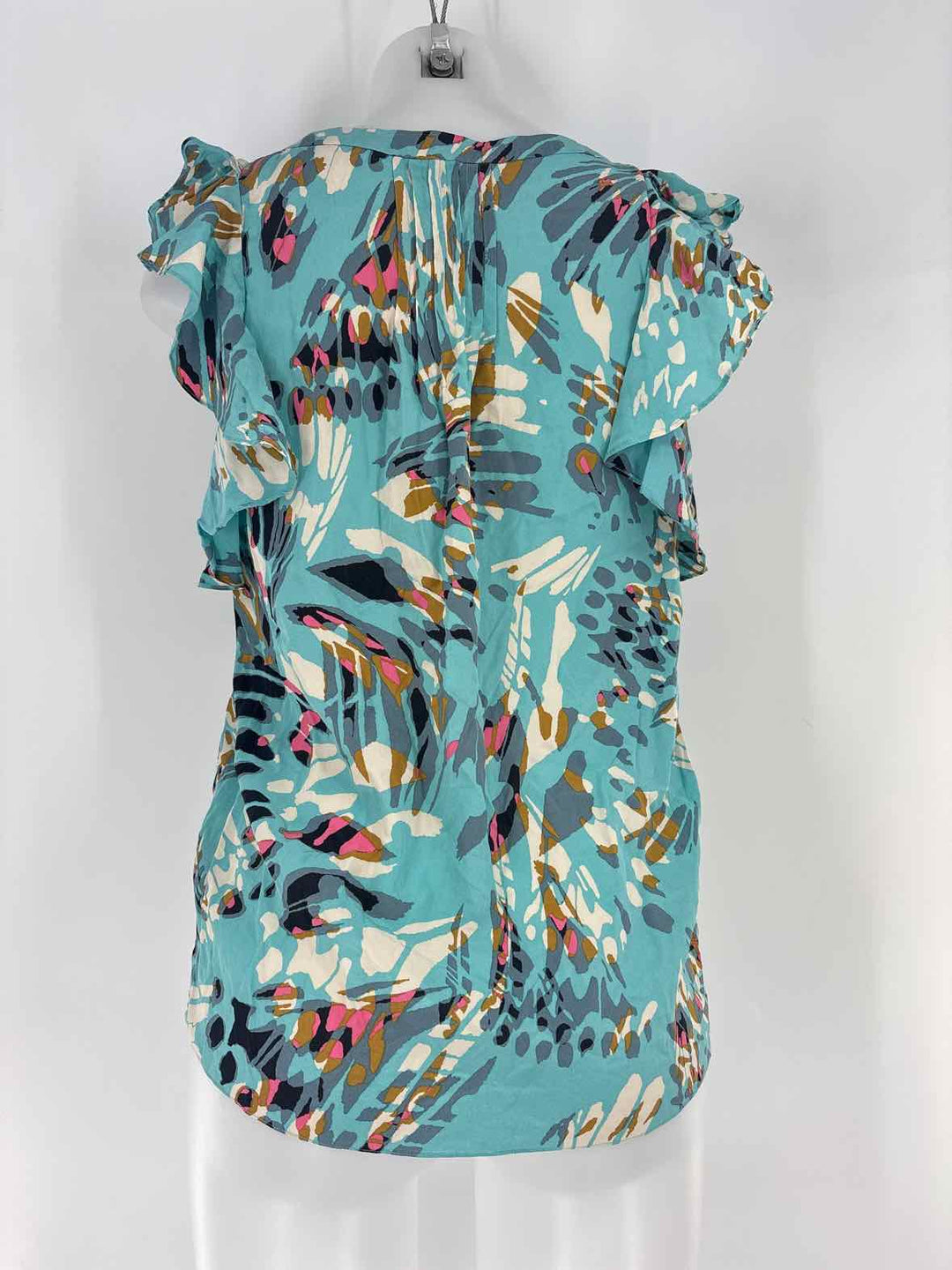 Size 4 TIBI Teal Shirt