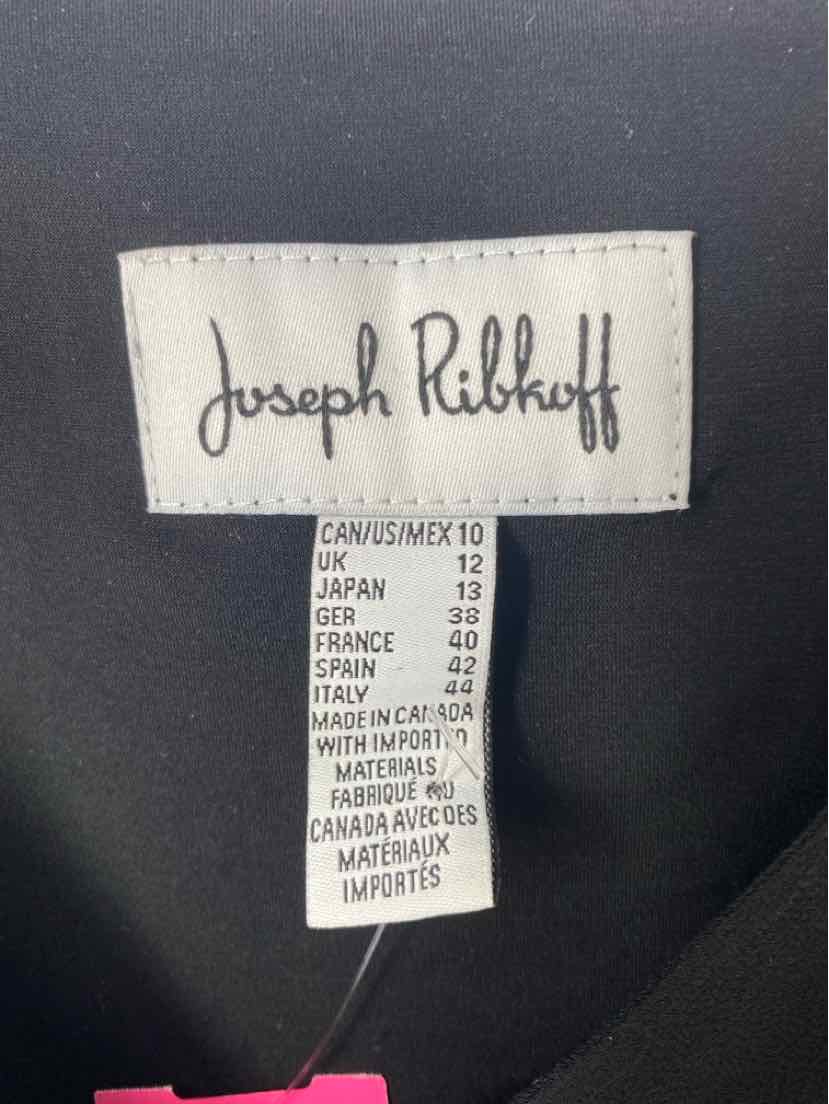 Size 10 JOSEPH RIBKOFF Black Shirt