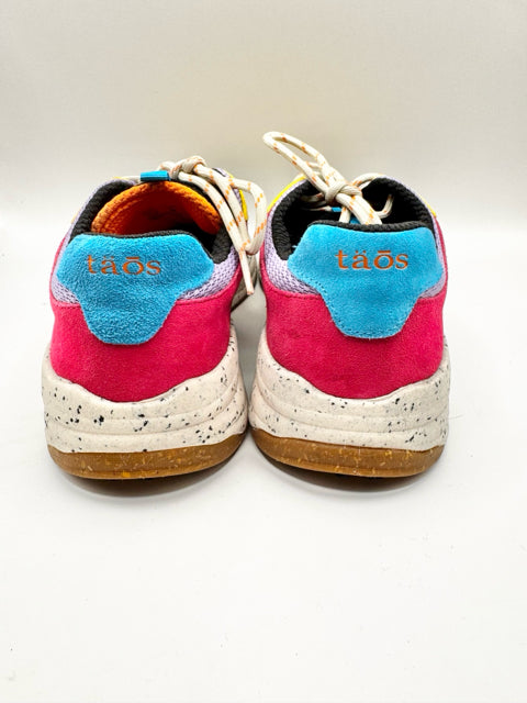 Shoe Size 8.5 TAOS Multi-Color Suede Sneakers