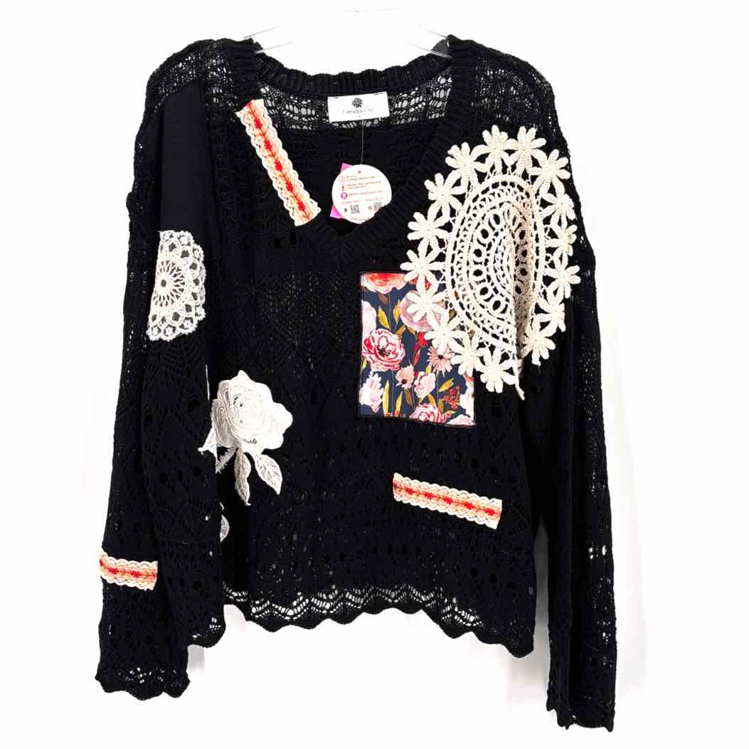 Size S Black Knit Sweater