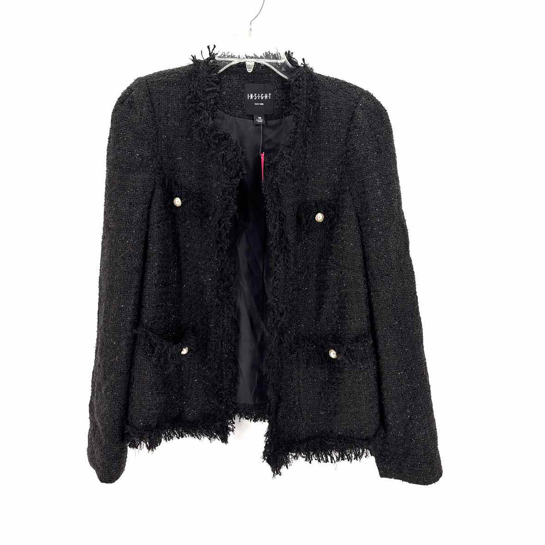 Size 14 Black Tweed Jacket