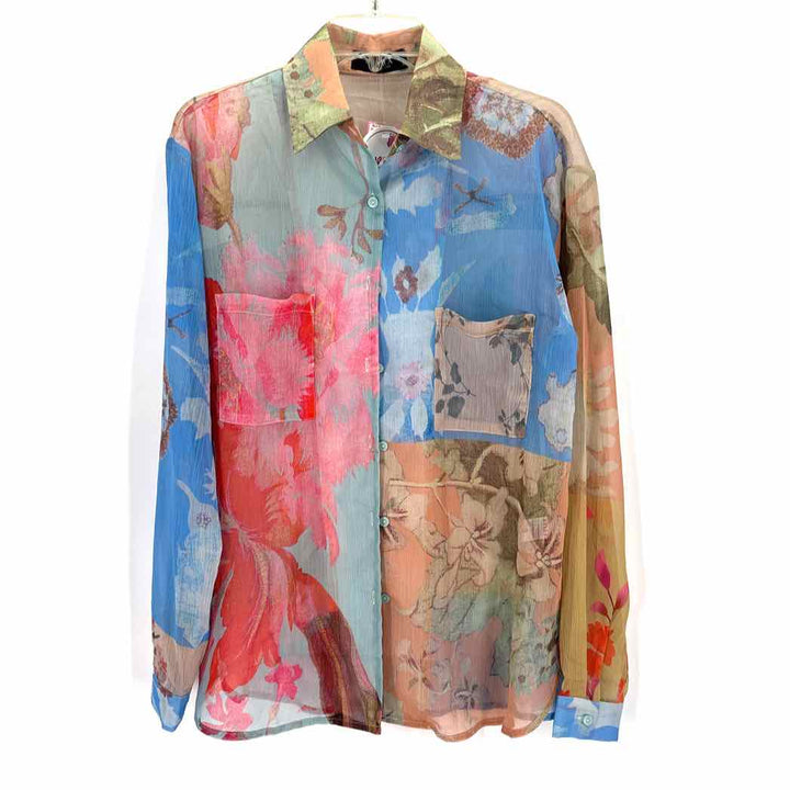 Size S AKIRA Multi-Color Shirt
