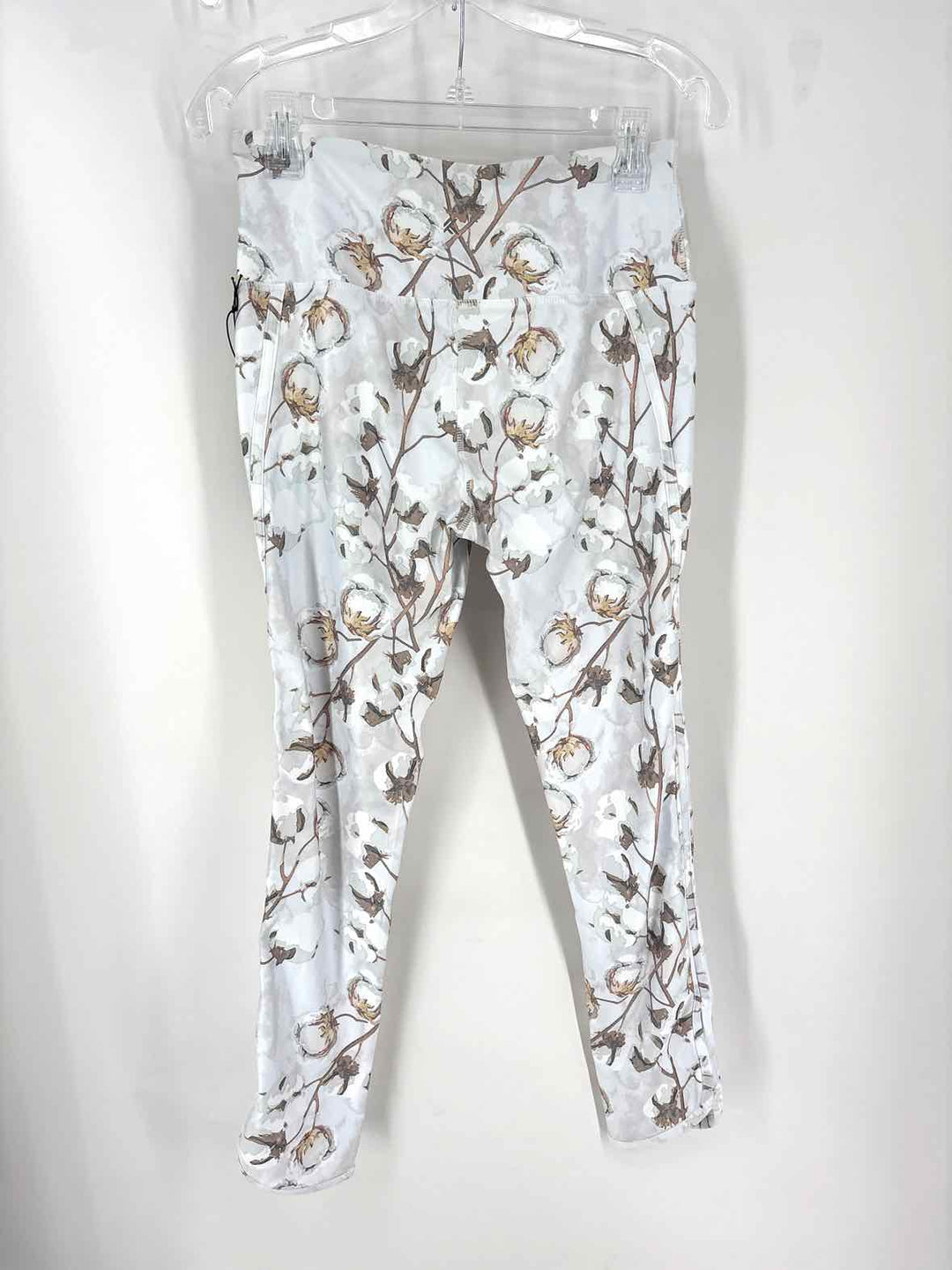 Size L White Print Pants