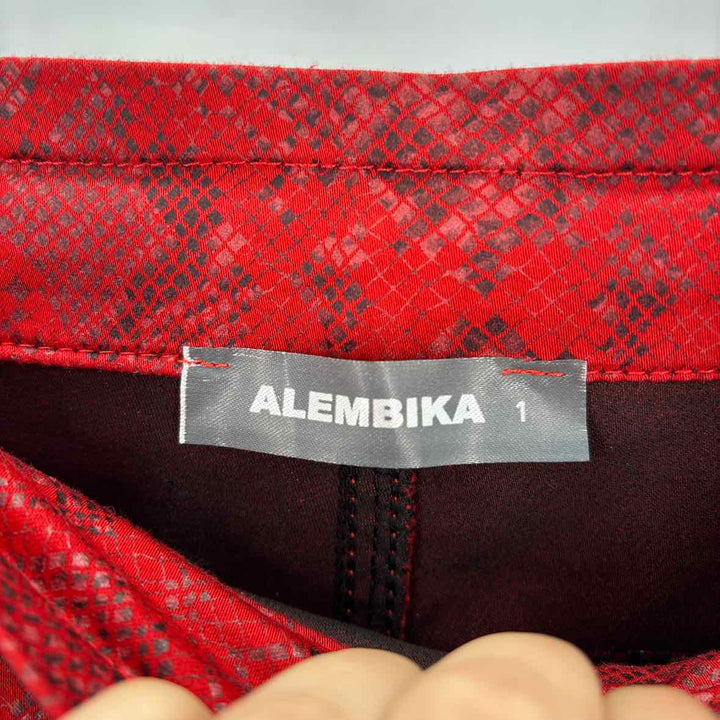 Size 1 ALEMBIKA Red Pants
