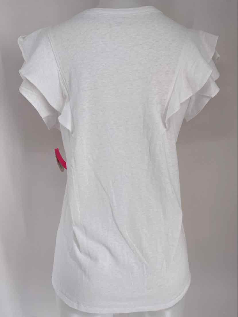 Size M Ann Taylor White Cotton Shirt