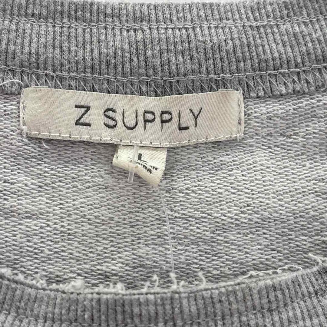 Size L Z SUPPLY Gray Sweater