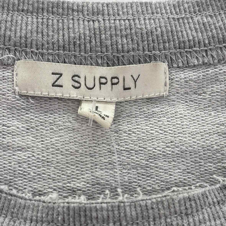 Size L Z SUPPLY Gray Sweater