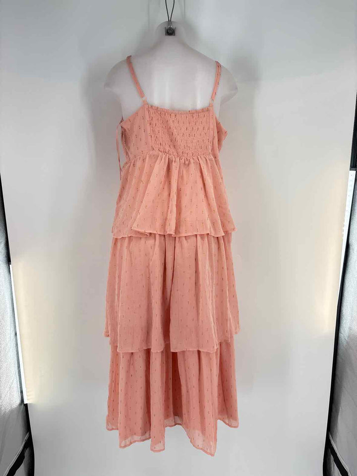 Size XL LAUREN CONRAD PINK PRINT Dress