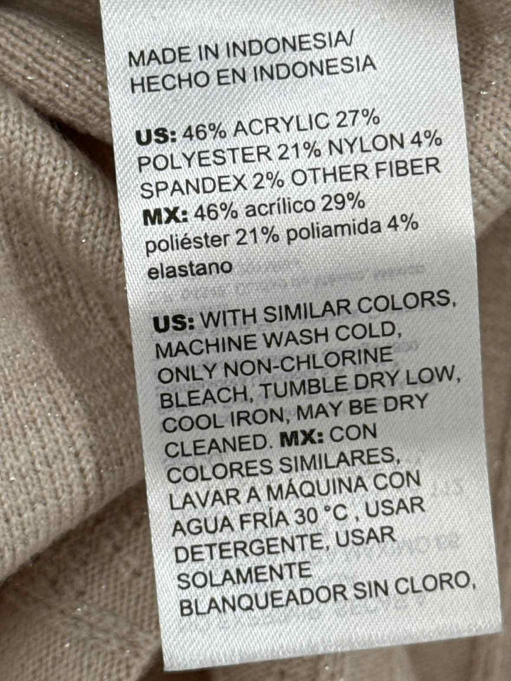 Size M Chico's Tan Sweater